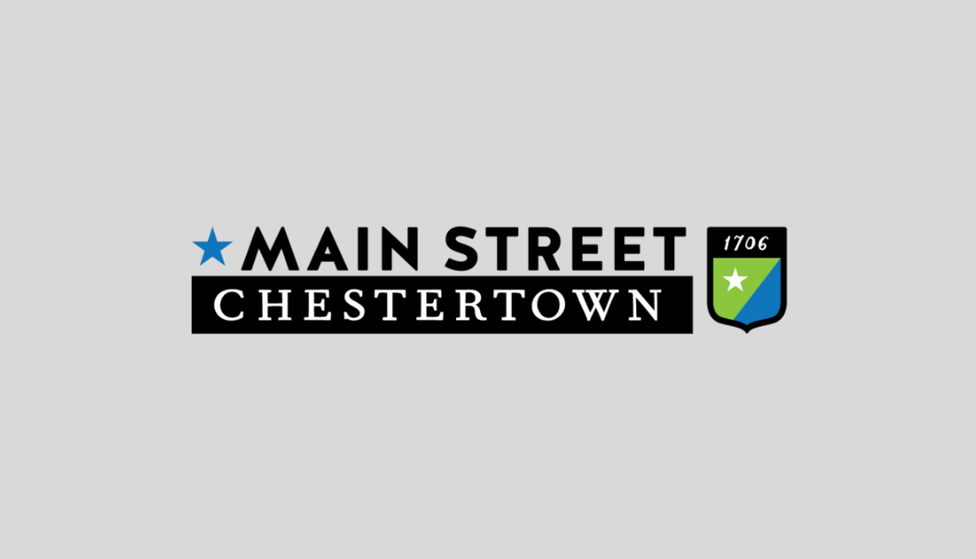 Placeholder Image: Main Street Chestertown Logo on a medium grey background
