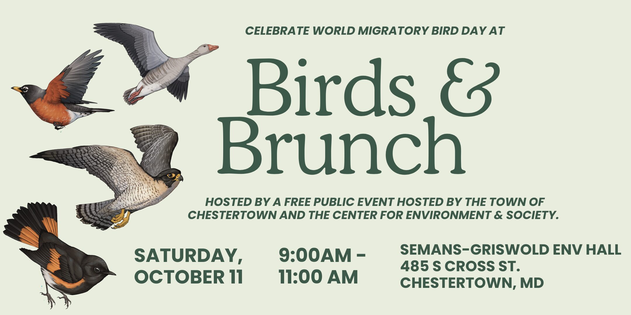 Birds & Brunch Event (social post) (2160 x 1080 px)